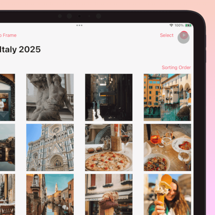 Reproducir presentación Digital Photo Frame